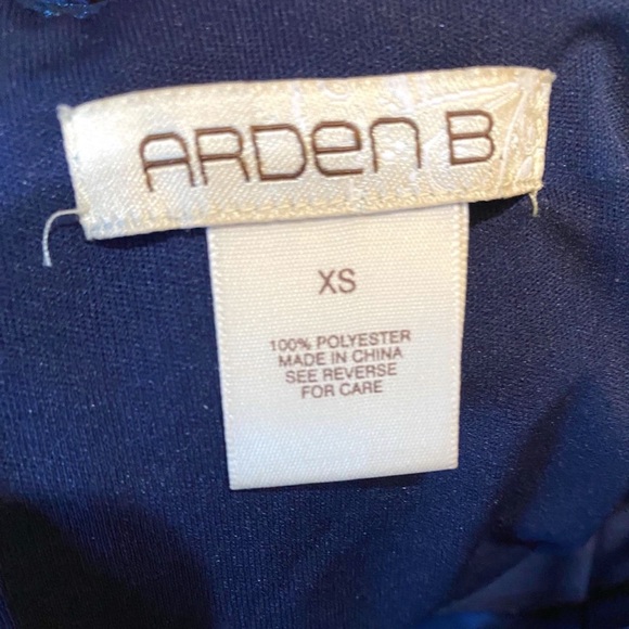 Arden B XS Royal Blue Dress Condition: Used-Excellent - Picture 4 of 6